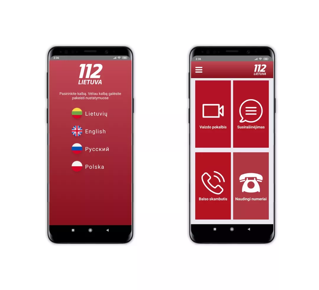 Mobilioji aplikacija „112 Lietuva“