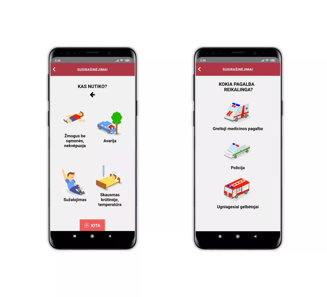 Mobilioji aplikacija „112 Lietuva“