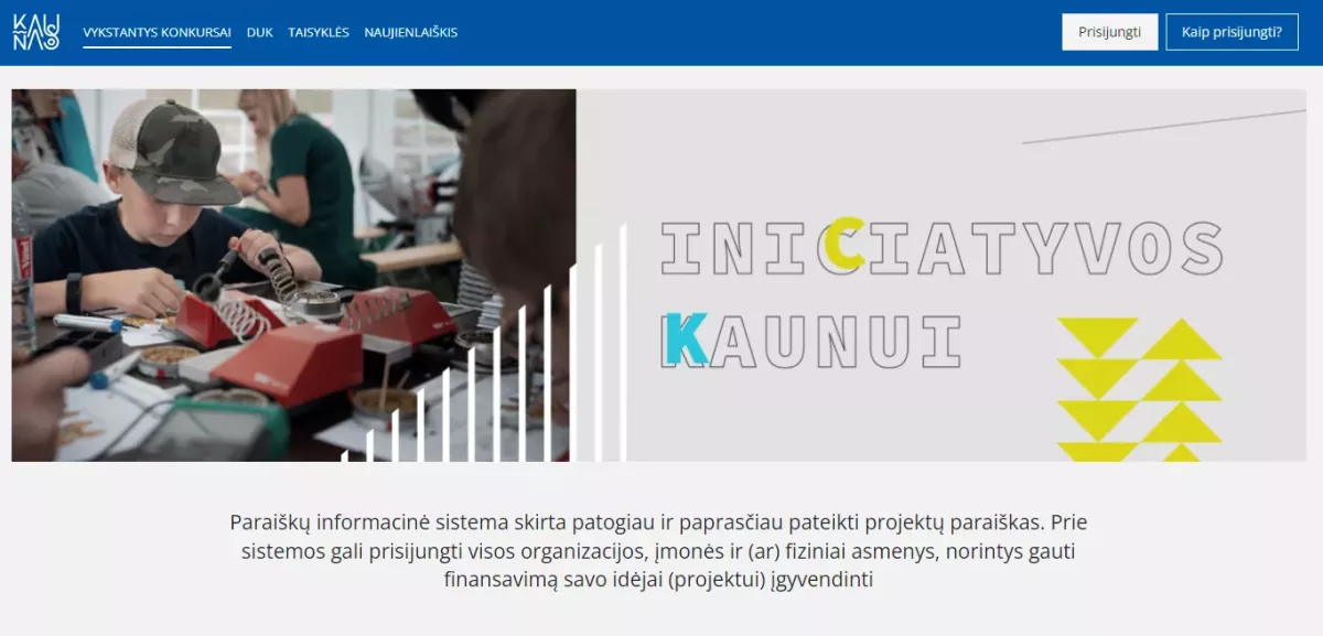 Kaunas City Application Information System