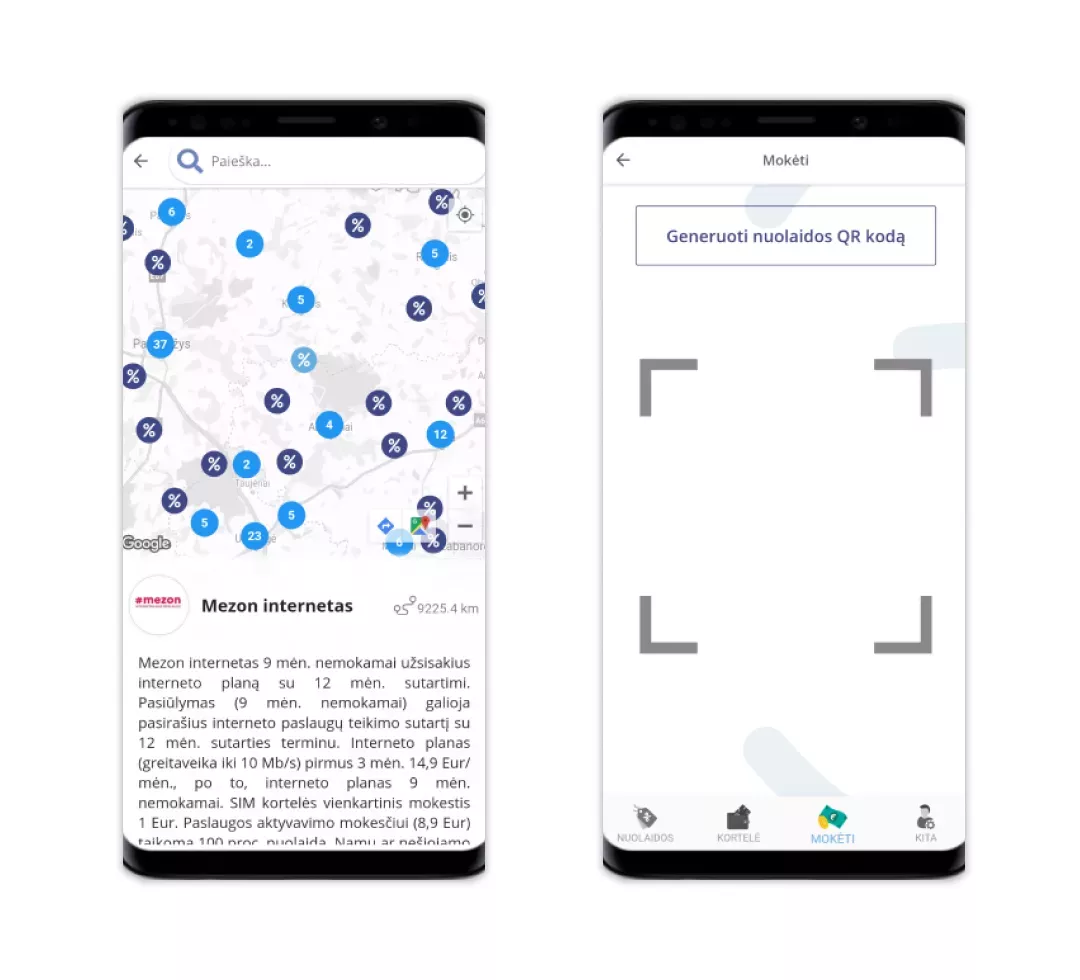 Mobile App "Family Card"
