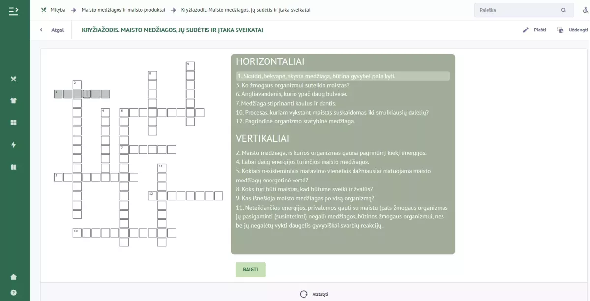 Skaitmeninė mokymo priemonė „Technologijos 5-10 klasėms“