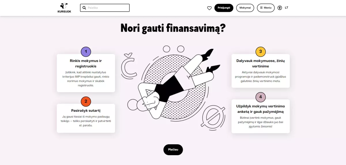 Adult Education Platform – Kursuok.lt