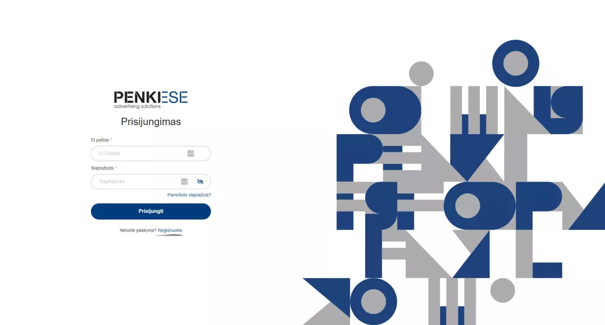 Verslo valdymo sistema „Penkiese“