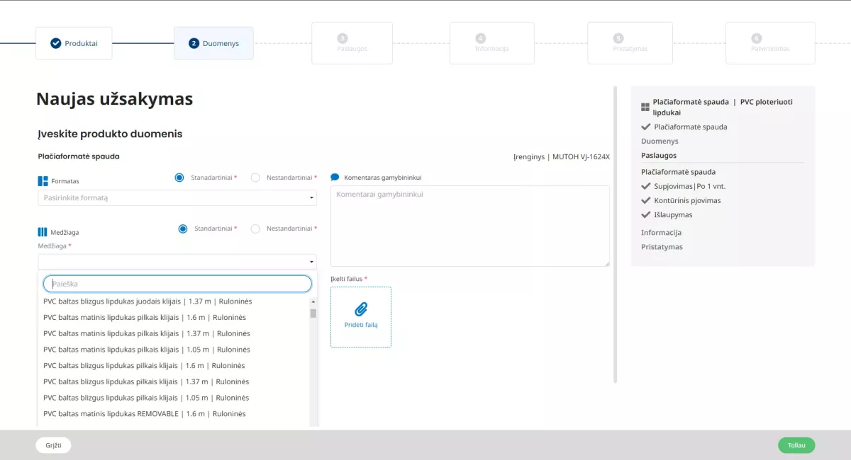 Verslo valdymo sistema „Penkiese“