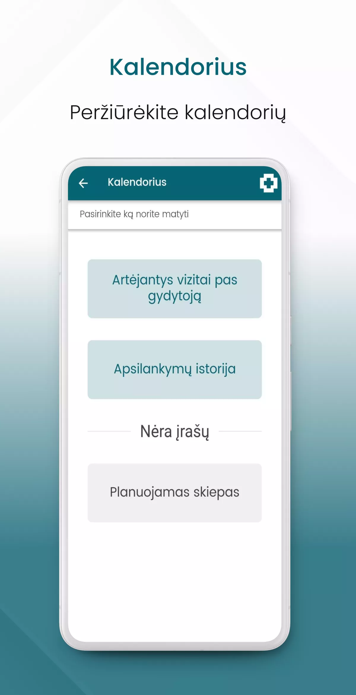 Mobilioji aplikacija „esveikata“