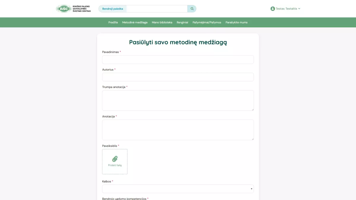 Rokiškio švietimo lyderių platforma „Rokiškio mokyklos. LĮSK!“