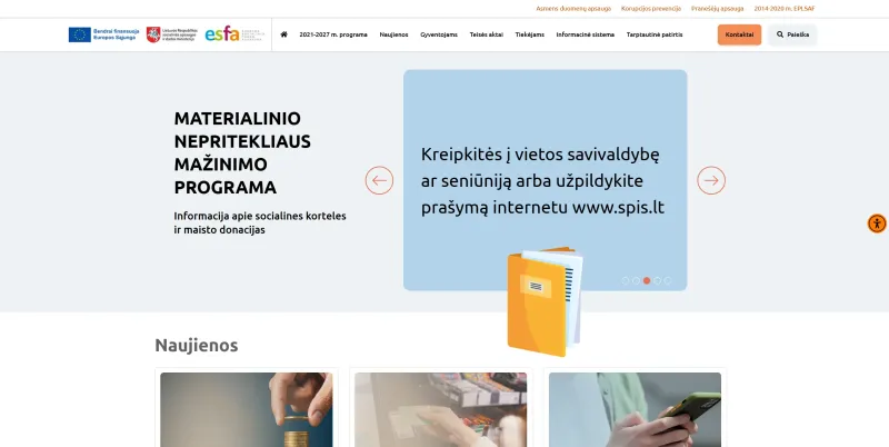 „Priimk“ skaitmeninės platformos atnaujinimas ir plėtra