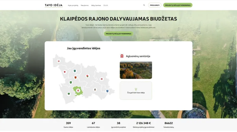 Gyventojų iniciatyvų valdymo sistema