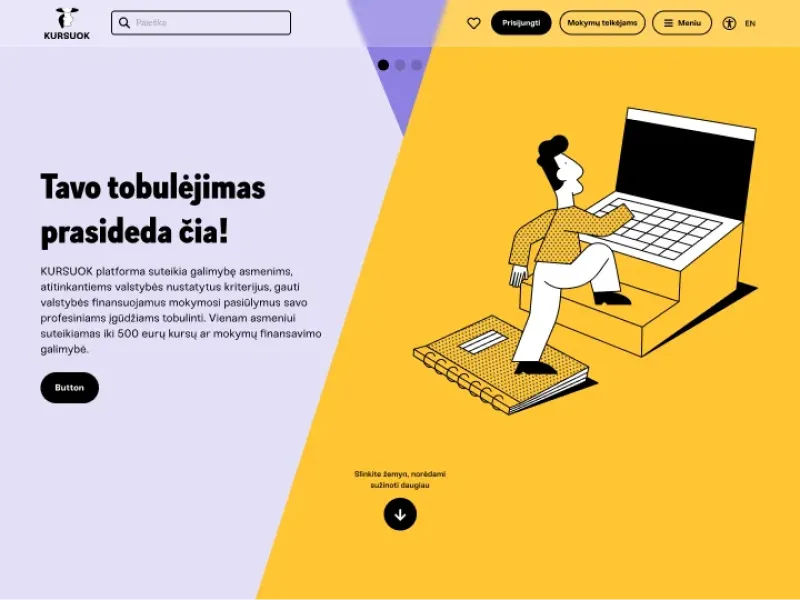 Web Solution for the "Lifelong Learning" Program