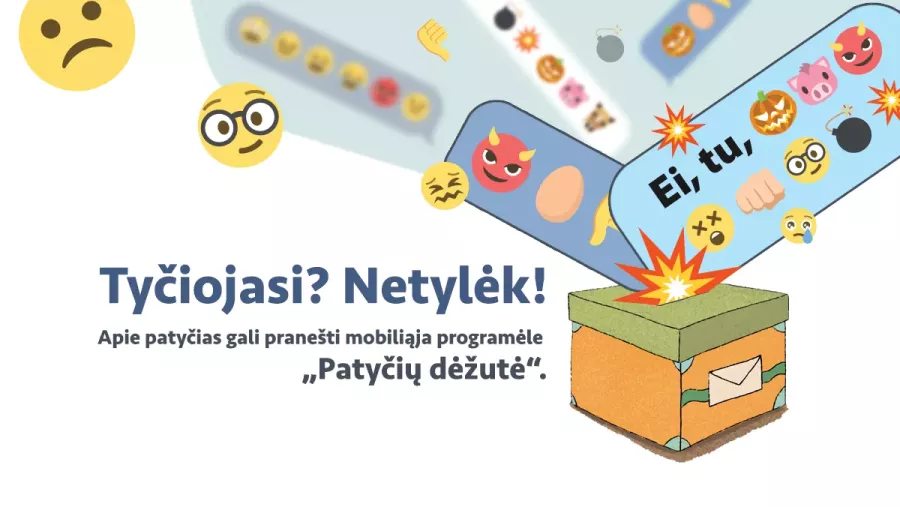 Programėlės patyčių dėžutė privatumo politika